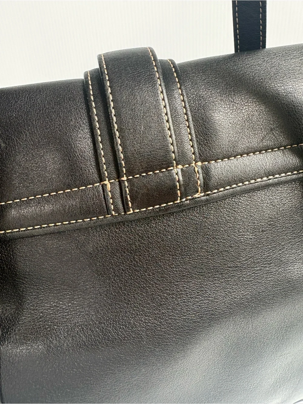 Coach sleek black